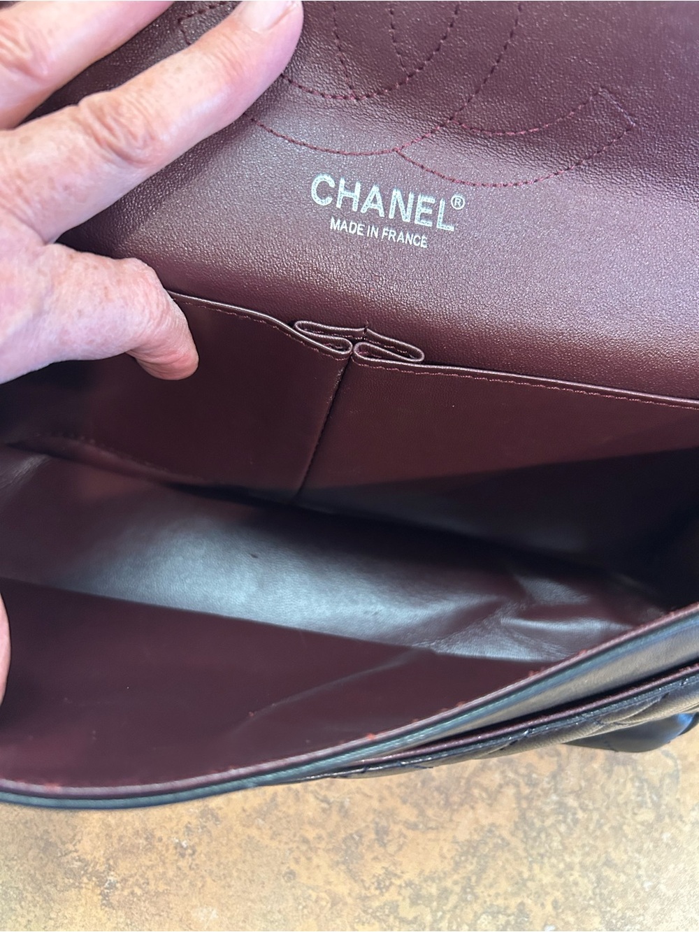 CHANEL Iconic Classic Double Flap Quilted Lambskin Bag - Picture 14 of 16